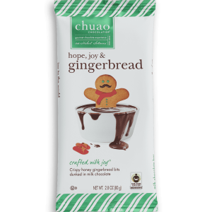 Chuao Chocolatier 'Hope. Joy. and Gingerbread' Bar