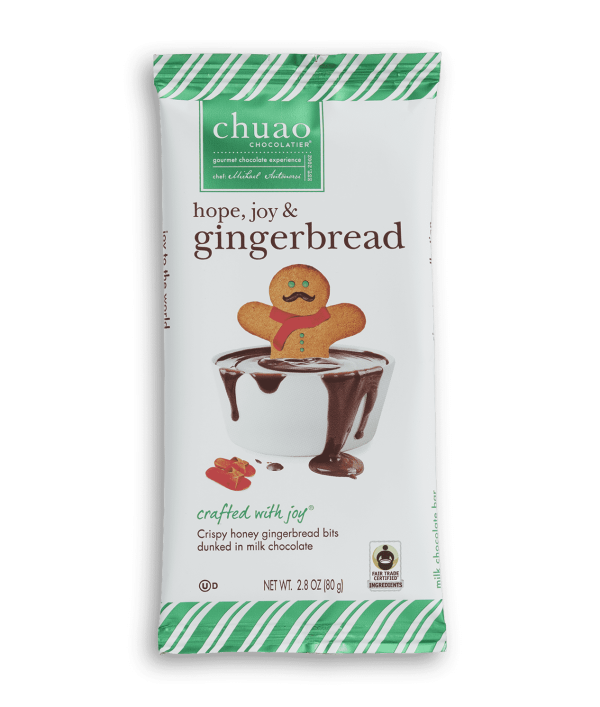 Chuao Chocolatier 'Hope. Joy. and Gingerbread' Bar