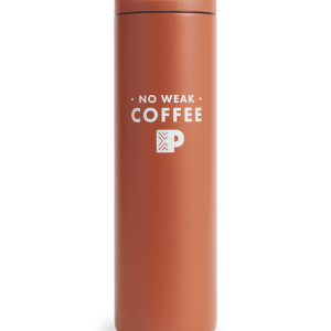MiiR No Weak Coffee Flip Traveler Tumbler. 20oz - Orange