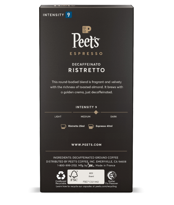 Decaffeinato Ristretto Espresso Capsules - Image 3