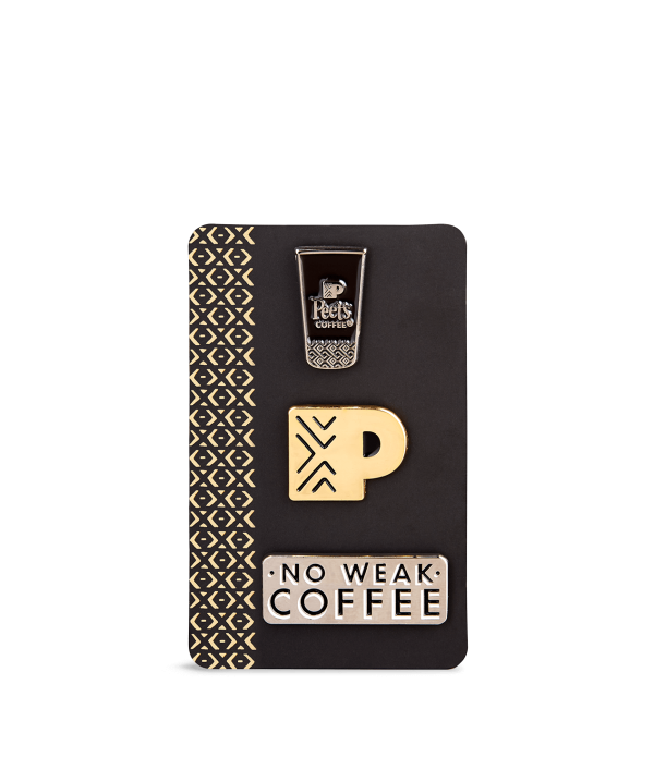 FREE Peet's Enamel Pin Set - Gift